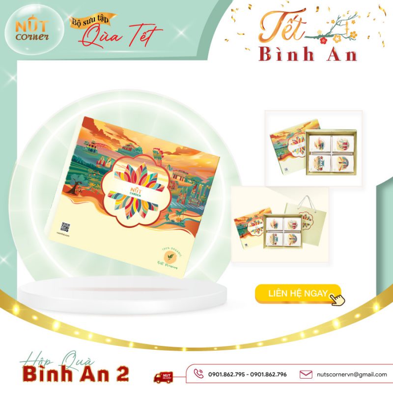 hộp quà tết bình an