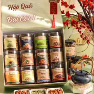 hộp quà tết đại cát 1