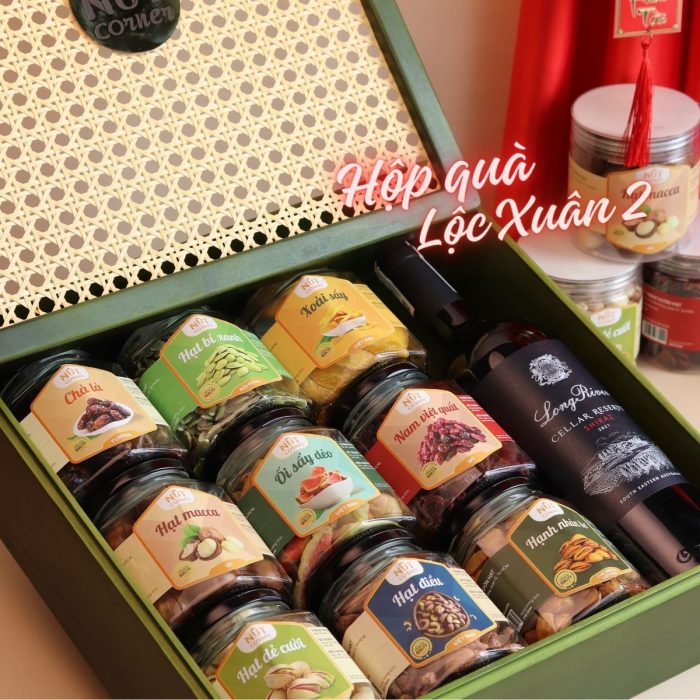 Hộp quà tết Lộc Xuân 2