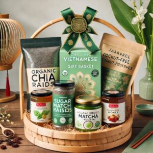 Giỏ quà Tết organic GQT15